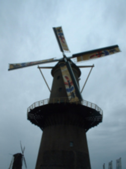 I went to the very top of this windmill!